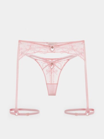 Gianna Bellucci Thong 'Mirabella' in Pink: front