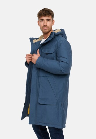 Parka d’hiver 'INKristof' INDICODE JEANS en bleu