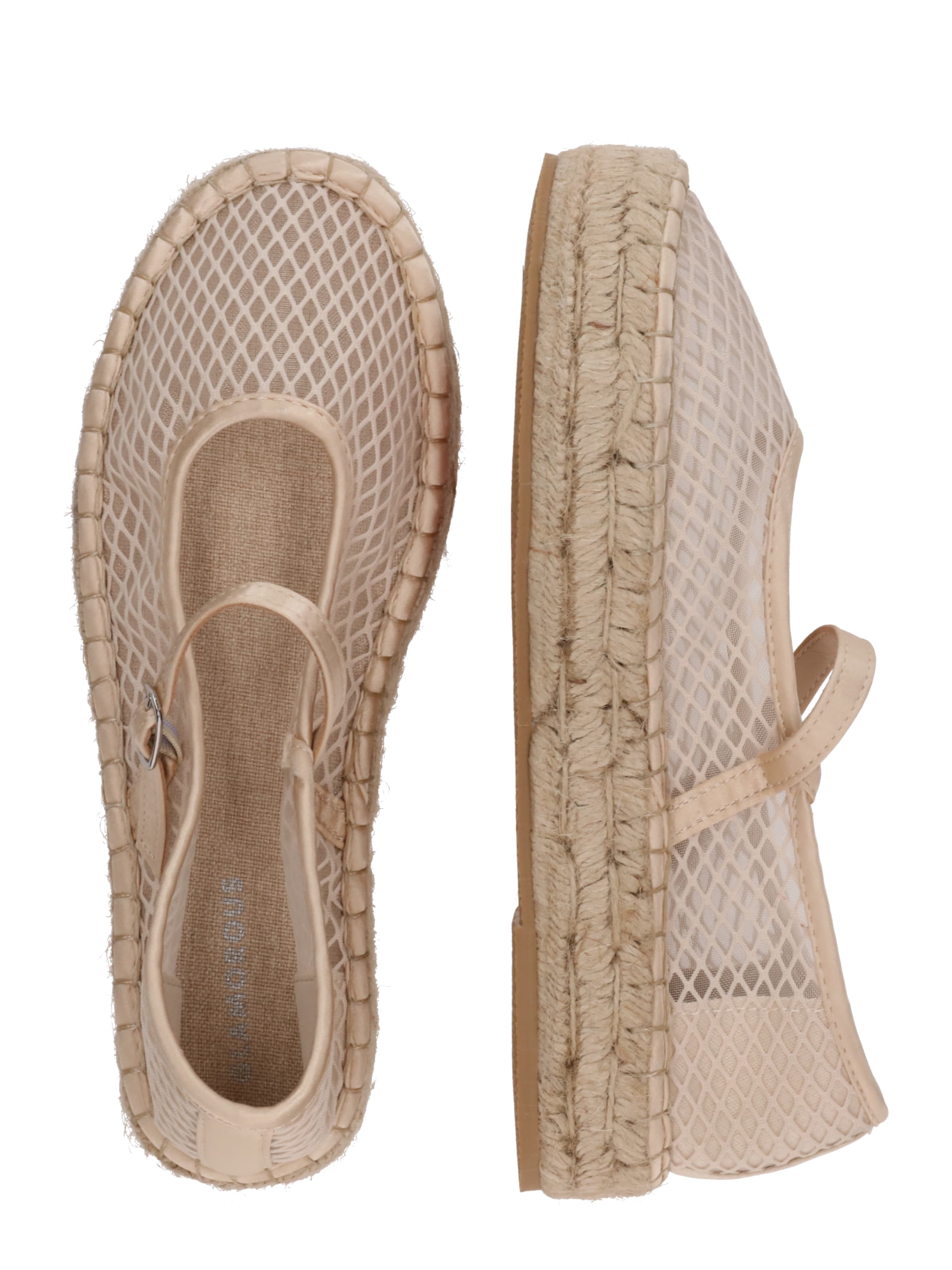 GLAMOROUS Espadrilles - bézs