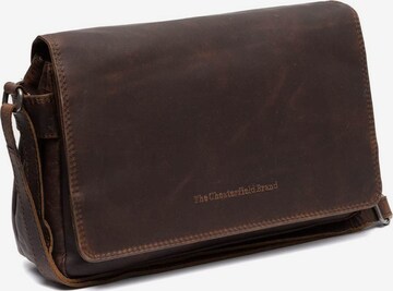 The Chesterfield Brand Messenger in Brown: front