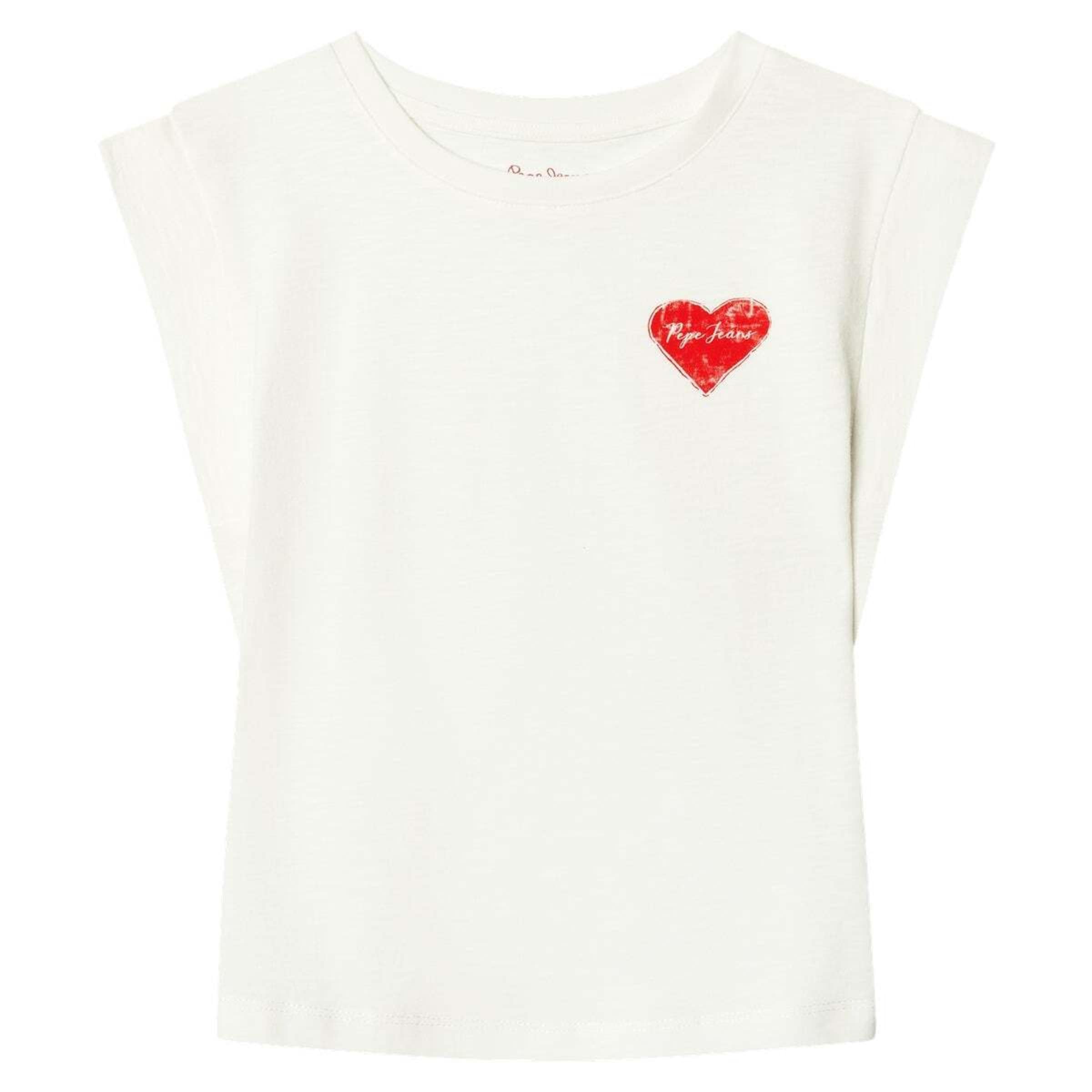 T-shirt 'Ludmilla' Pepe Jeans en blanc : devant