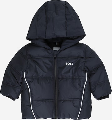 BOSS Kidswear Övergångsjacka i blå: framsida