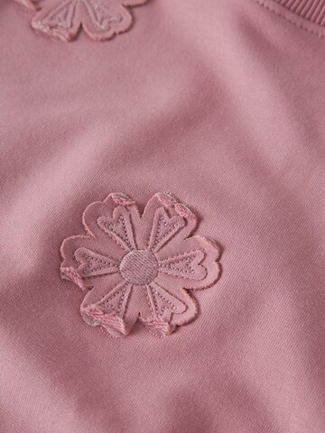 NAME IT Sweatshirt 'NMFLEONA' in Lila