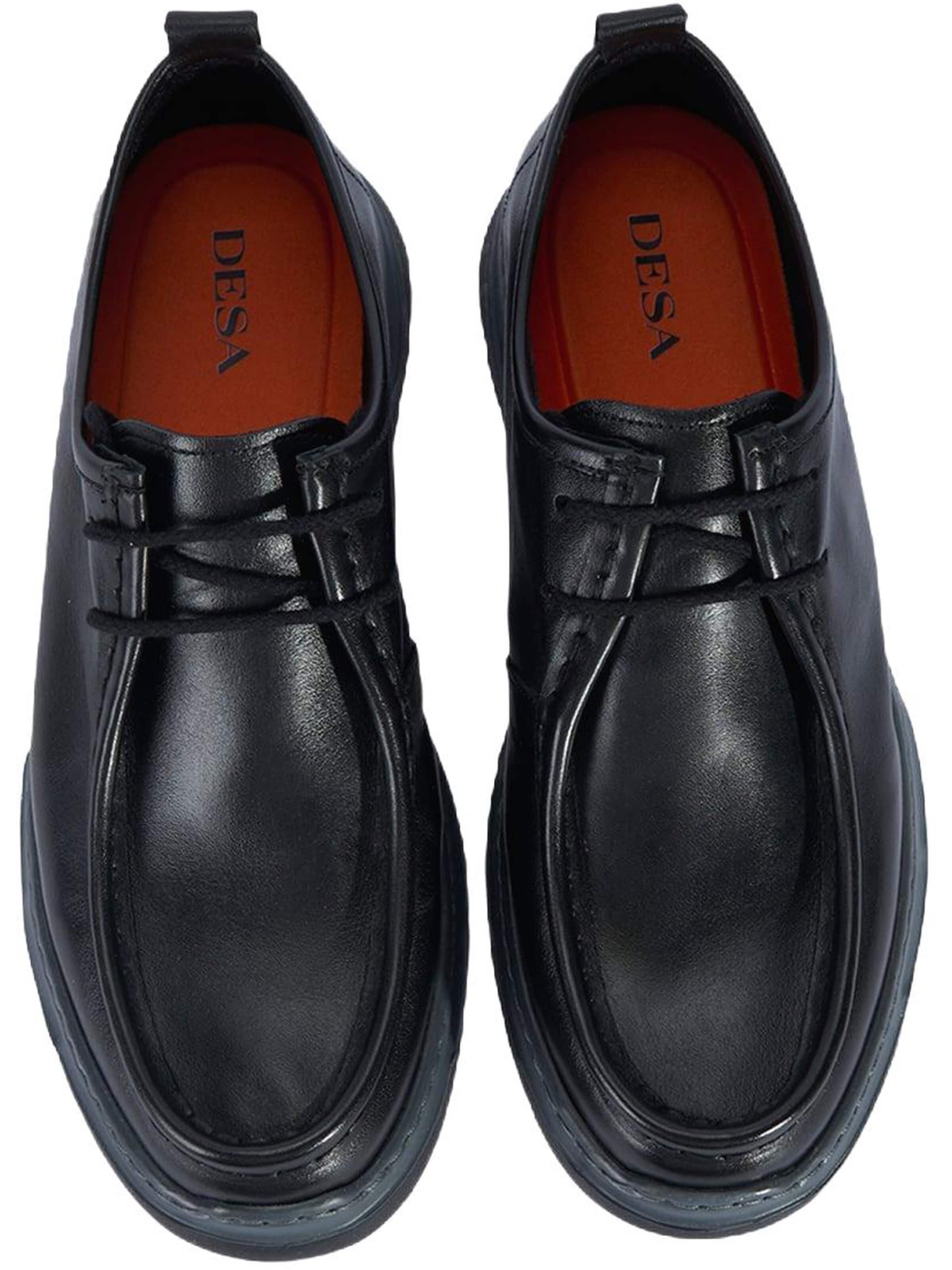 Desa Slipper 'Lässige Spitze'‌‌‌‌‌‌‌‌ in Schwarz