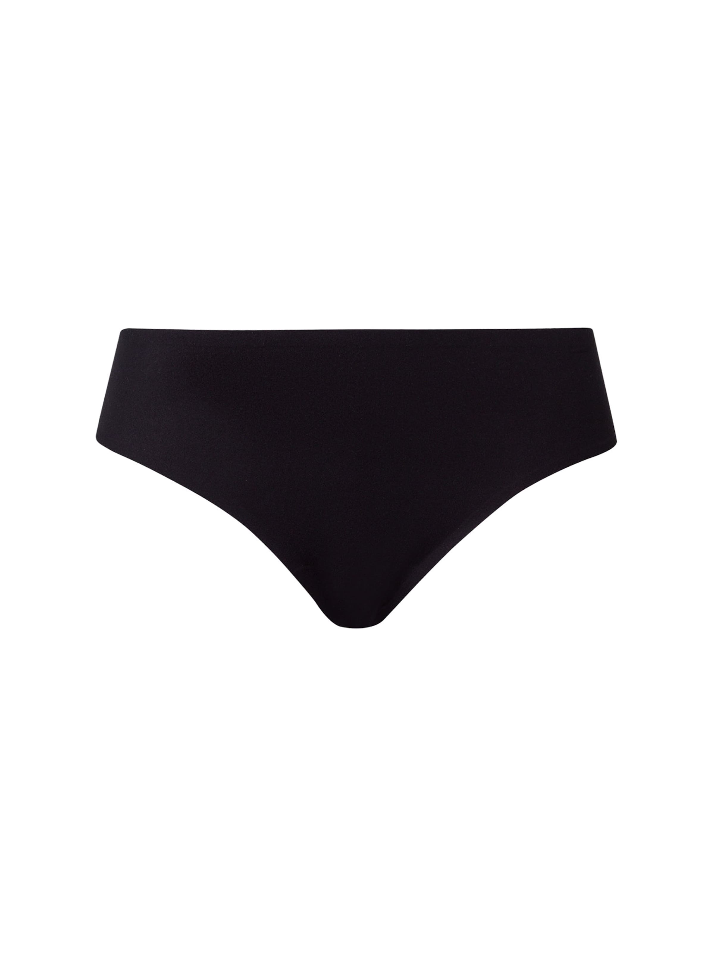 Slip ' Invisible Touch ' Hanro en noir : devant