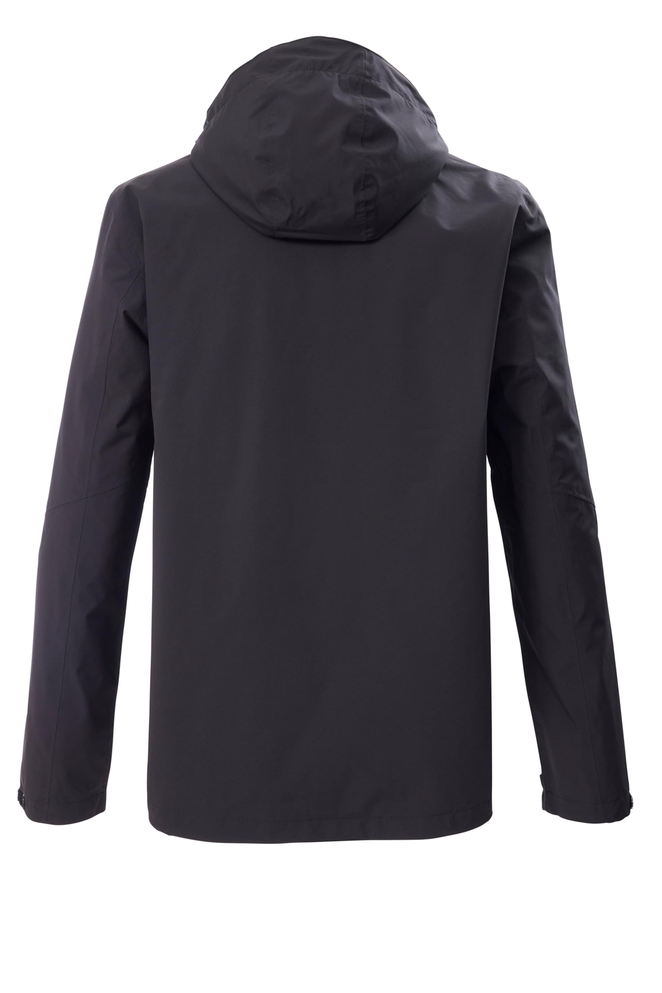 KILLTEC Outdoorjacke in Schwarz