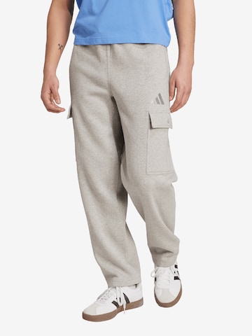 pilka ADIDAS SPORTSWEAR Laisvas Sportinės kelnės 'A SZN': priekis