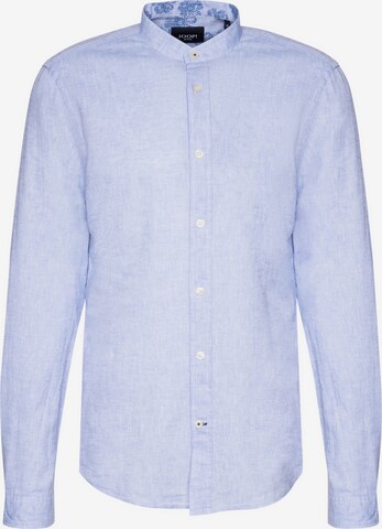 JOOP! Jeans Regular fit Button Up Shirt 'Hedde' in Blue: front
