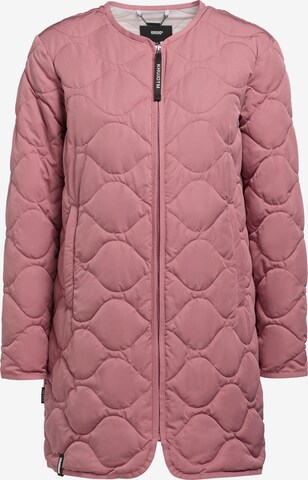 khujo Between-season jacket 'AREZ ' in Pink: front