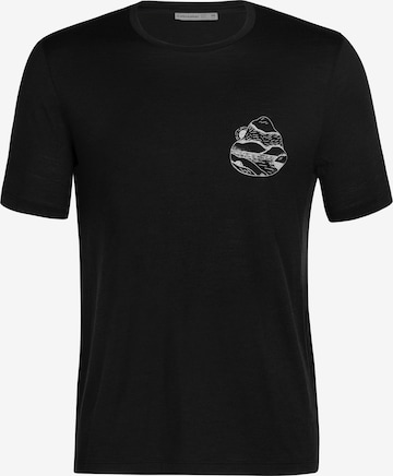 ICEBREAKER T-Shirt 'Tech Lite II' in Schwarz: predná strana