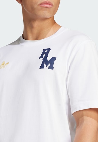 ADIDAS ORIGINALS Shirt 'Real Madrid VRCT' in Wit