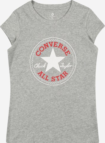 CONVERSE Shirt in Grau: predná strana