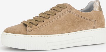 Sneaker bassa di GABOR in beige: frontale