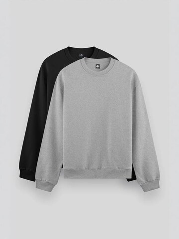 Sweat-shirt Tommy Life en gris : devant