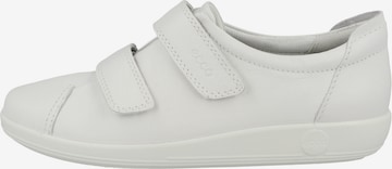 Chaussure de sport à lacets 'Soft 2.0' ECCO en blanc