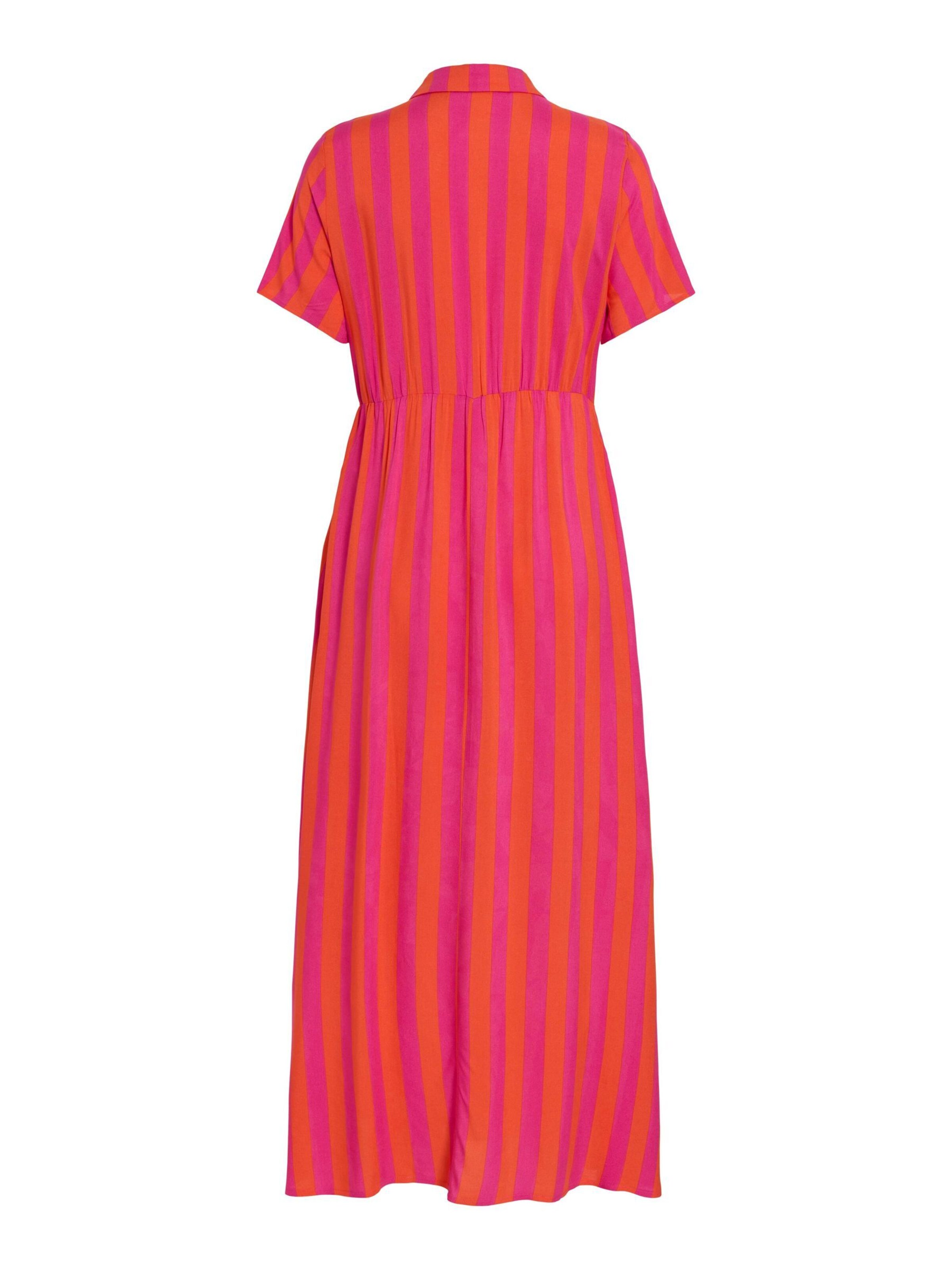 VILA Shirt dress in Orange