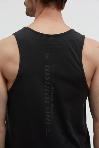 CAMP DAVID Shirt in Black