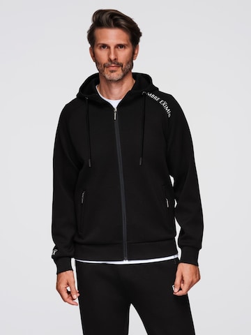 Veste de survêtement Ombre en noir