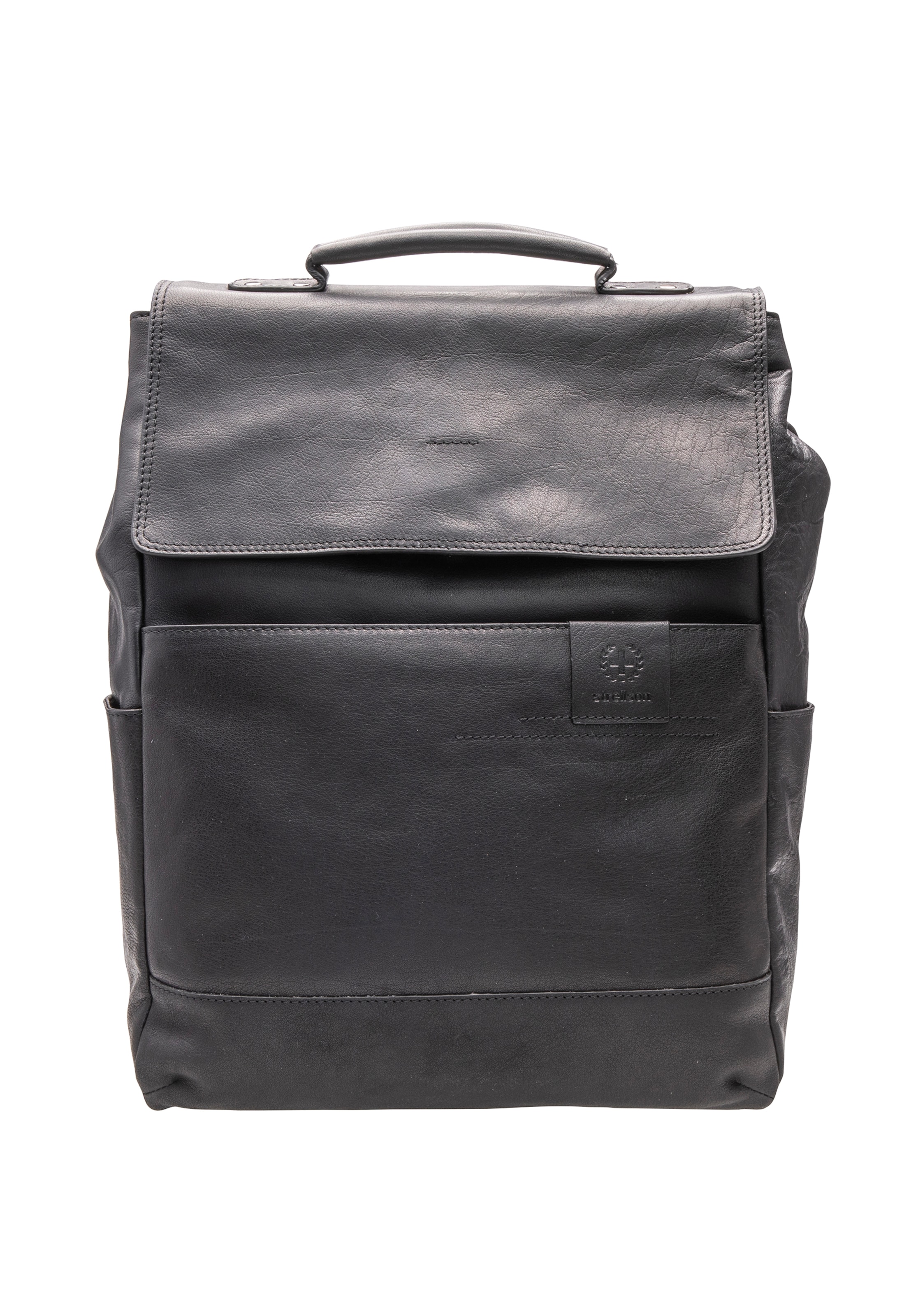 STRELLSON Rucksack 'Hyde Park Theodore' in Schwarz: Vorderseite