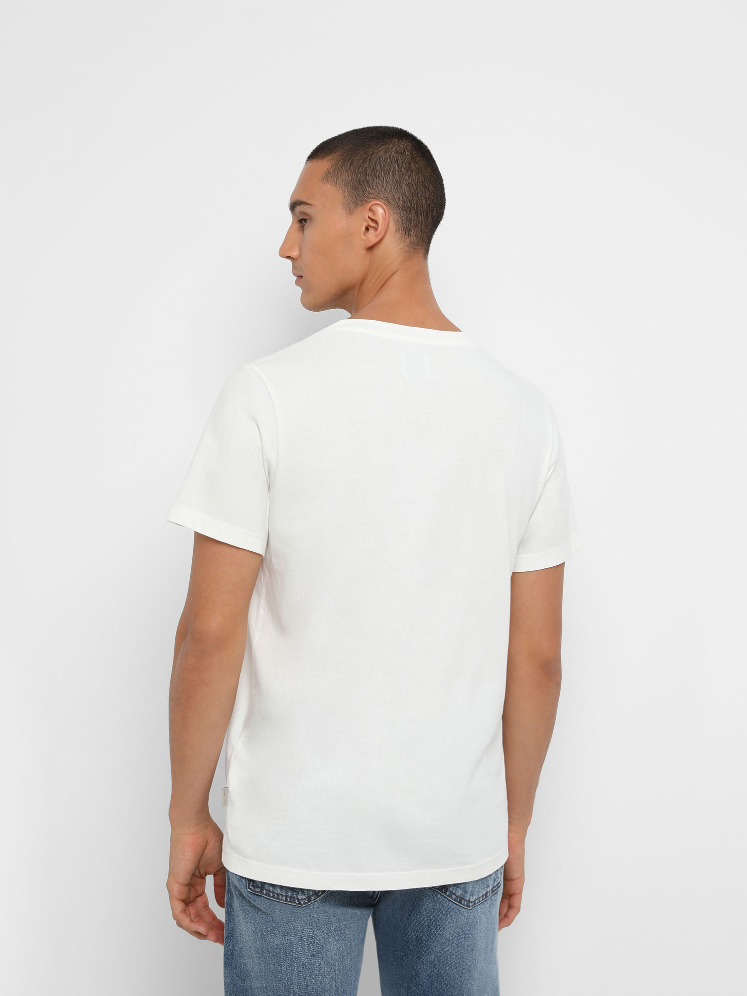 T-Shirt Scalpers en Blanc Cassé 