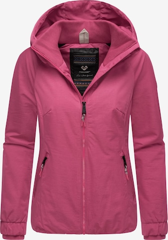 Ragwear Vinterjakke 'Dizzie' i pink: forside