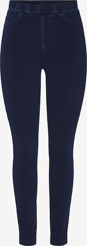 PIECES Skinny Jeggings 'PCJumbo' in Blauw: voorkant