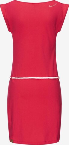 Ragwear Jurk 'Tag' in Rood