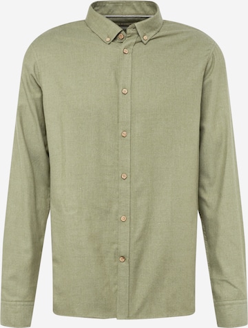 !Solid Regular fit Button Up Shirt 'Pete' in Green: front