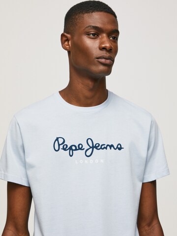 Pepe Jeans Shirt 'EGGO' in Blue