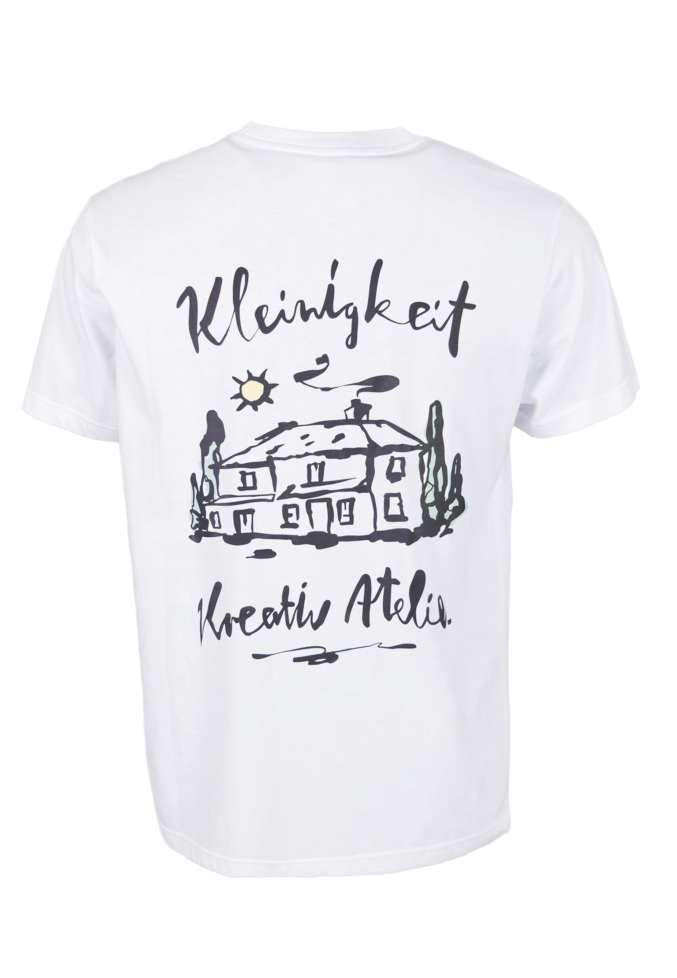 Kleinigkeit - Camiseta 'Big Casa' en blanco