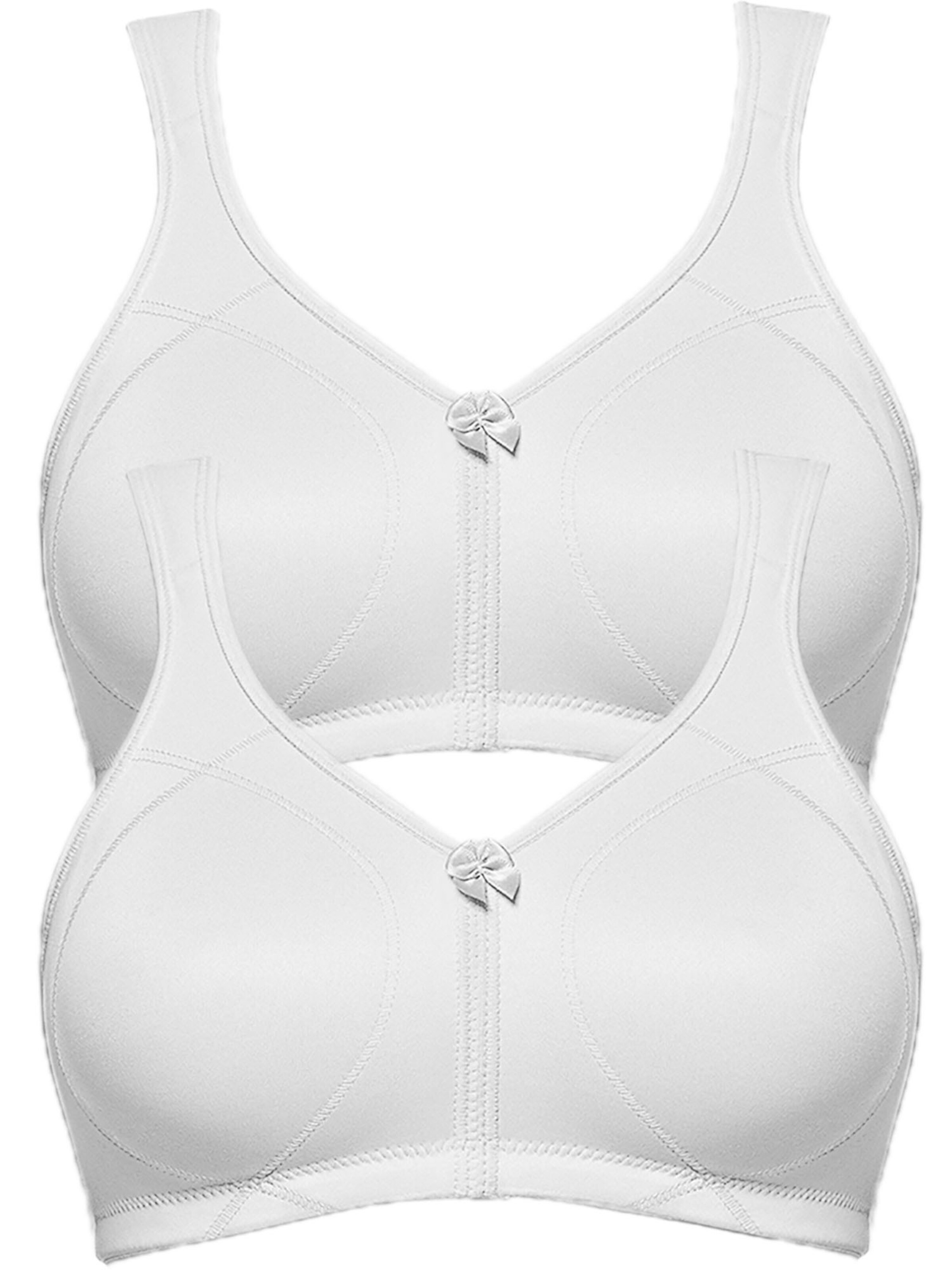 SUSA Bra 'Topsy Plus' in White: front