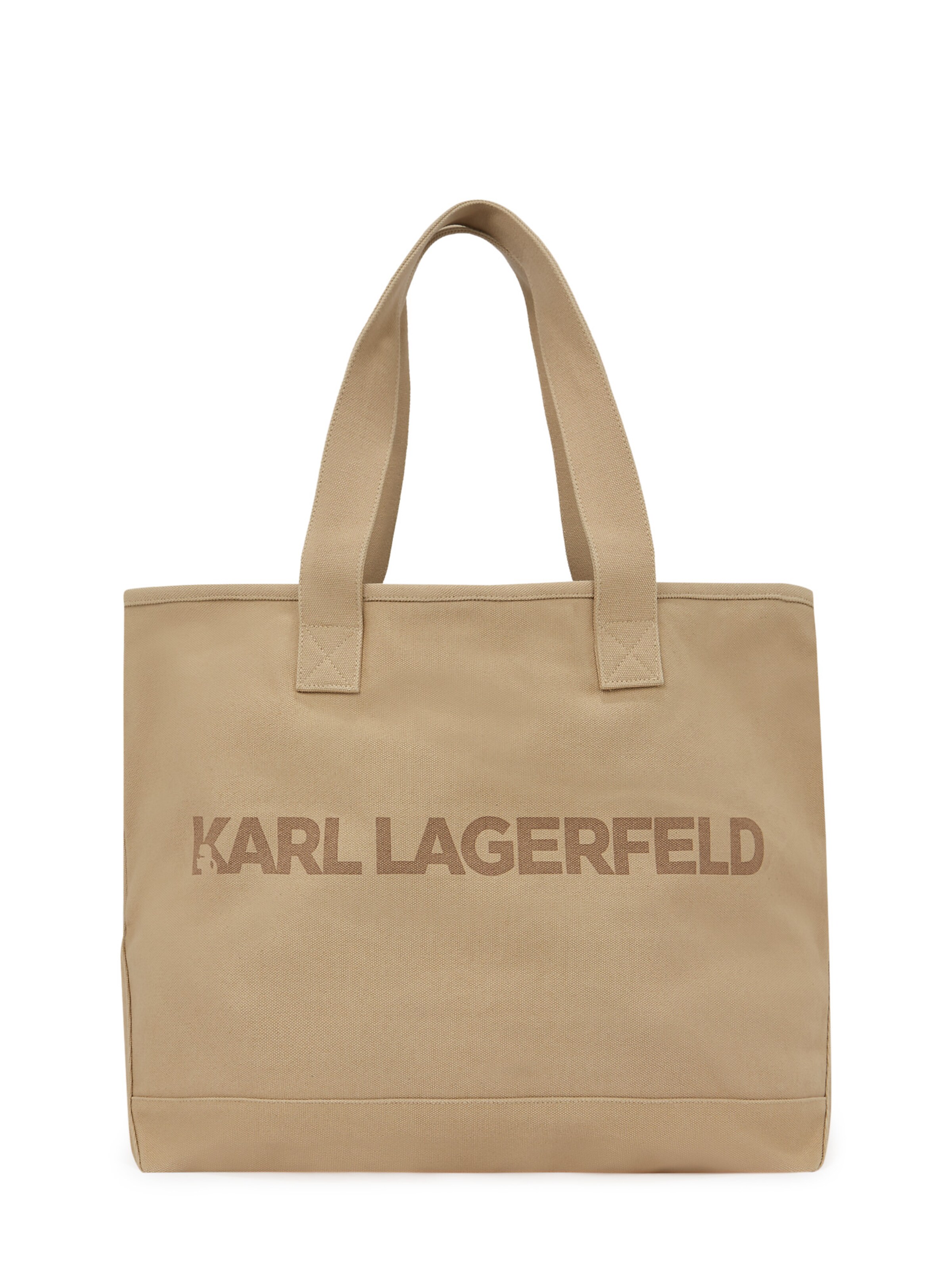 bézs Karl Lagerfeld Shopper táska ' Extra große Tote Bag mit Logo ', Termék nézet