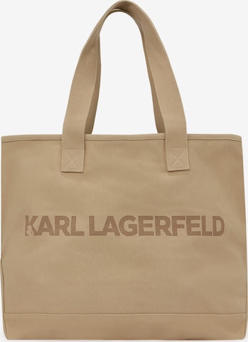 Karl Lagerfeld Ostoskassi 'ESSENTIAL' värissä beige: etupuoli