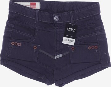 Marithé + François Girbaud Shorts in S in Purple: front