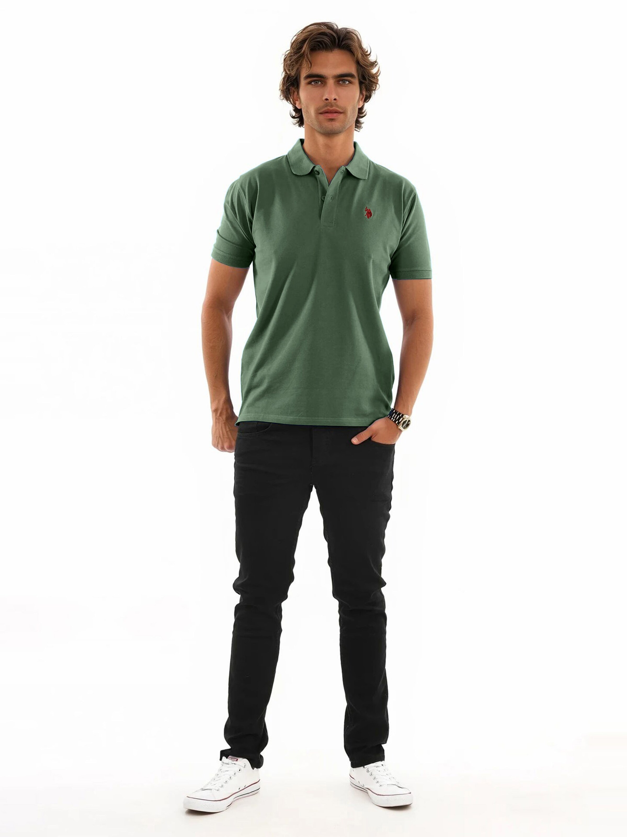 U.S. POLO ASSN. Shirt in Green