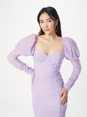 Misspap Dress in Purple