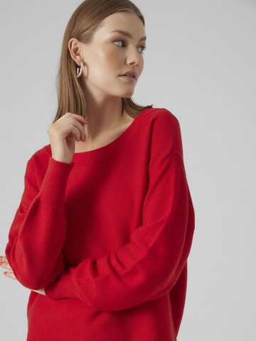 Pull-over 'NANCY' VERO MODA en rouge