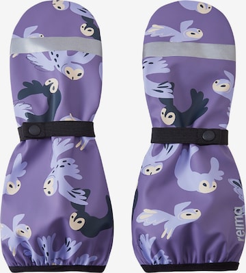 Reima Handschoenen ' Puro ' in Lila: voorkant