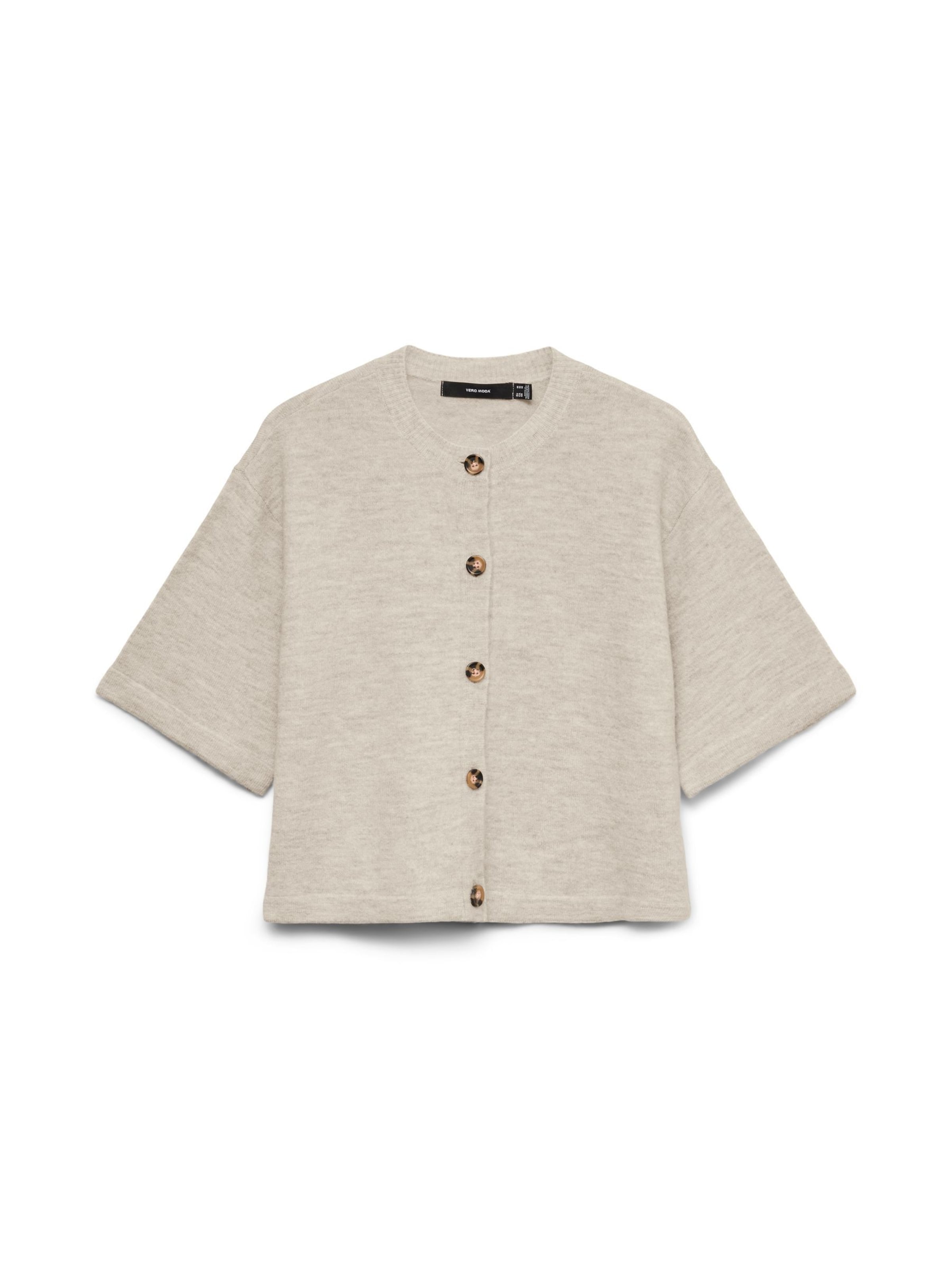 VERO MODA - Cárdigan 'VMLefile' en beige: frente