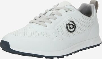 bugatti - Zapatillas deportivas bajas 'Ross' en blanco: frente