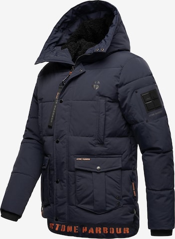 STONE HARBOUR Winter Jacket 'Admaroo' in Blue