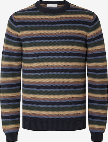 Pull-over 'Soho' SELECTED HOMME en bleu : devant