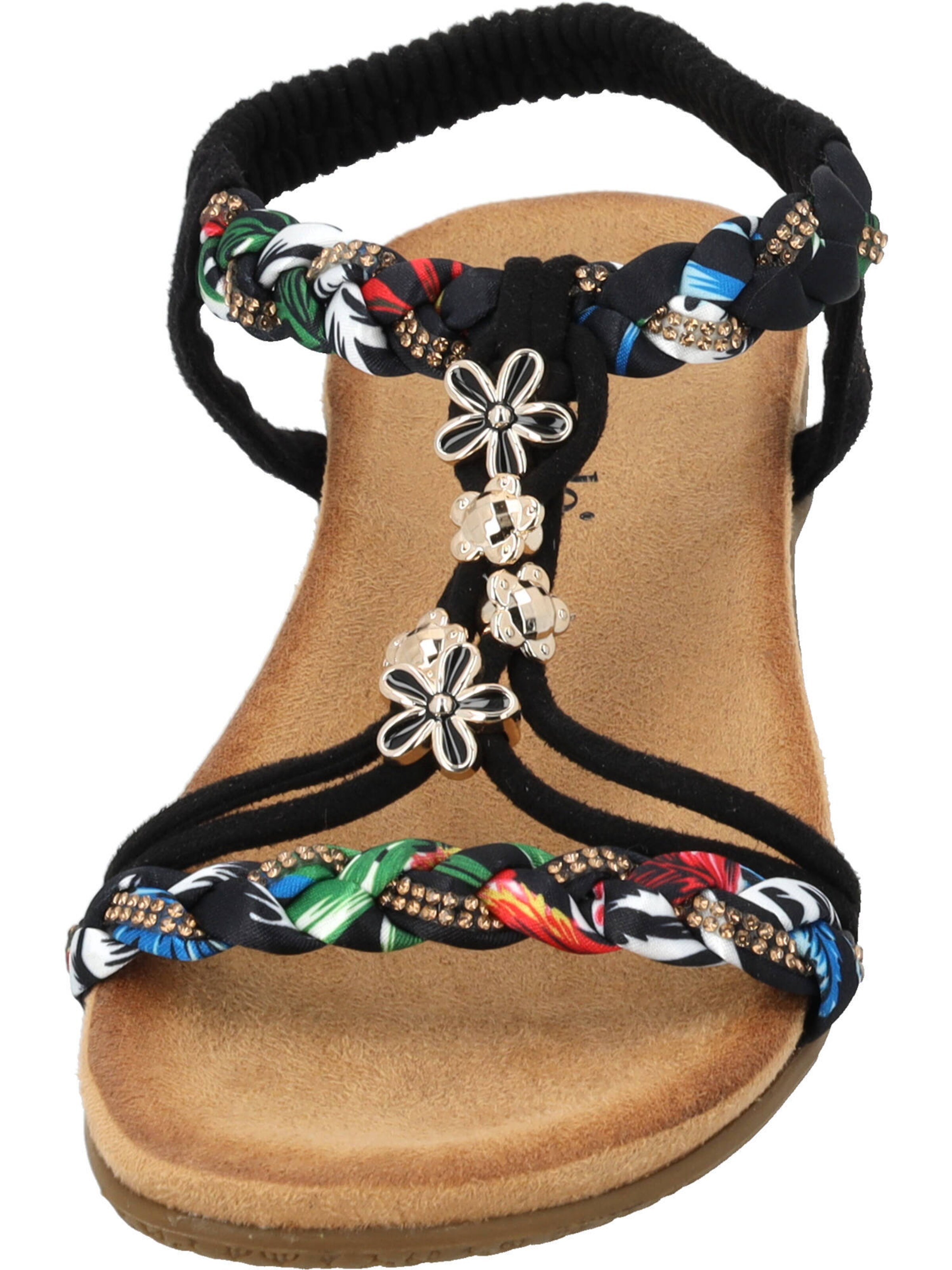 Palado Strap sandal 'Ninralla' in Black