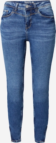 Skinny Jean Sublevel en bleu : devant