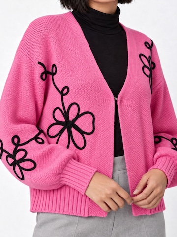 RYVAN Kardigan 'Strickjacken' – pink