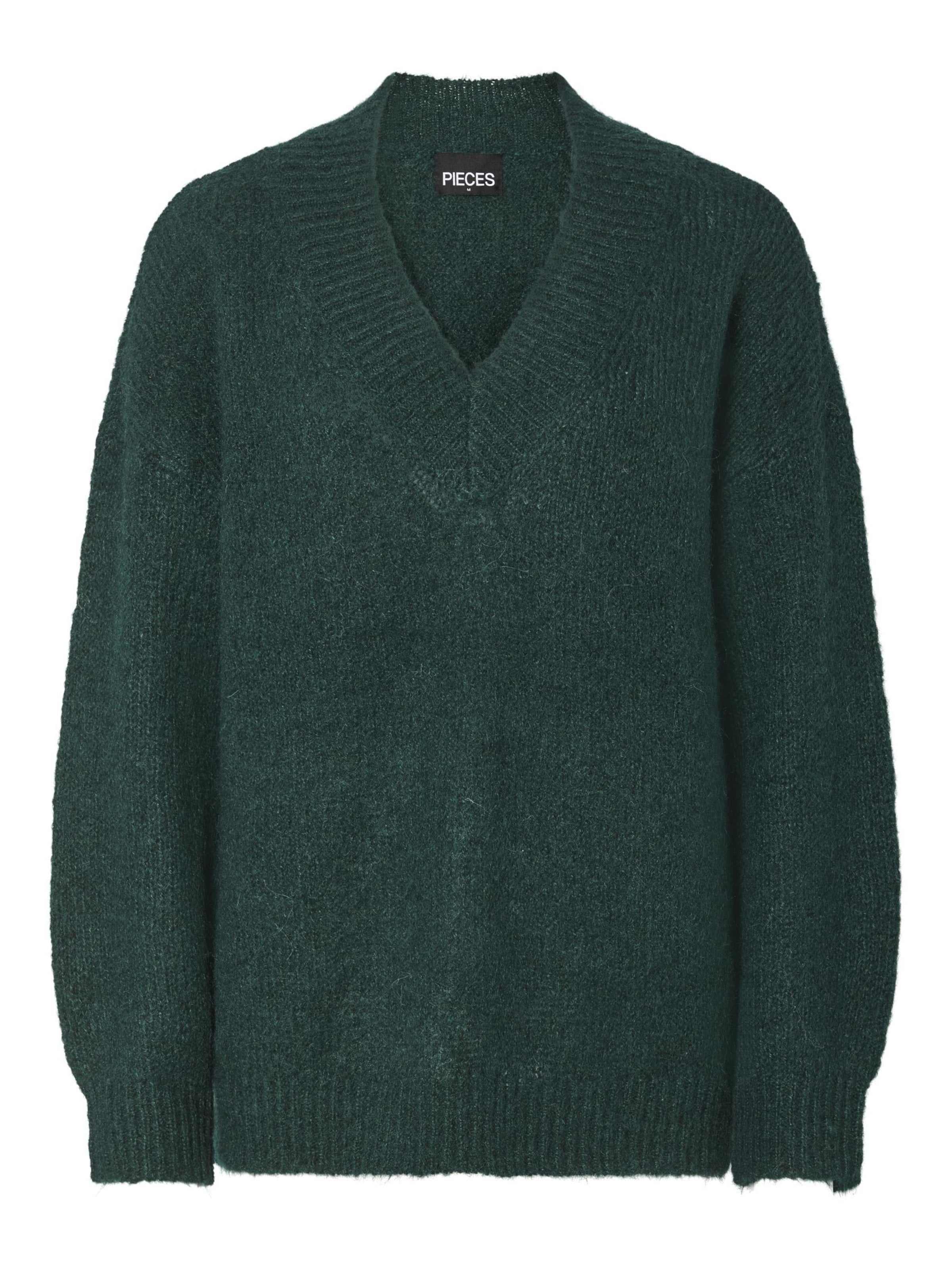 PIECES - Jersey 'NADINA' en verde: frente