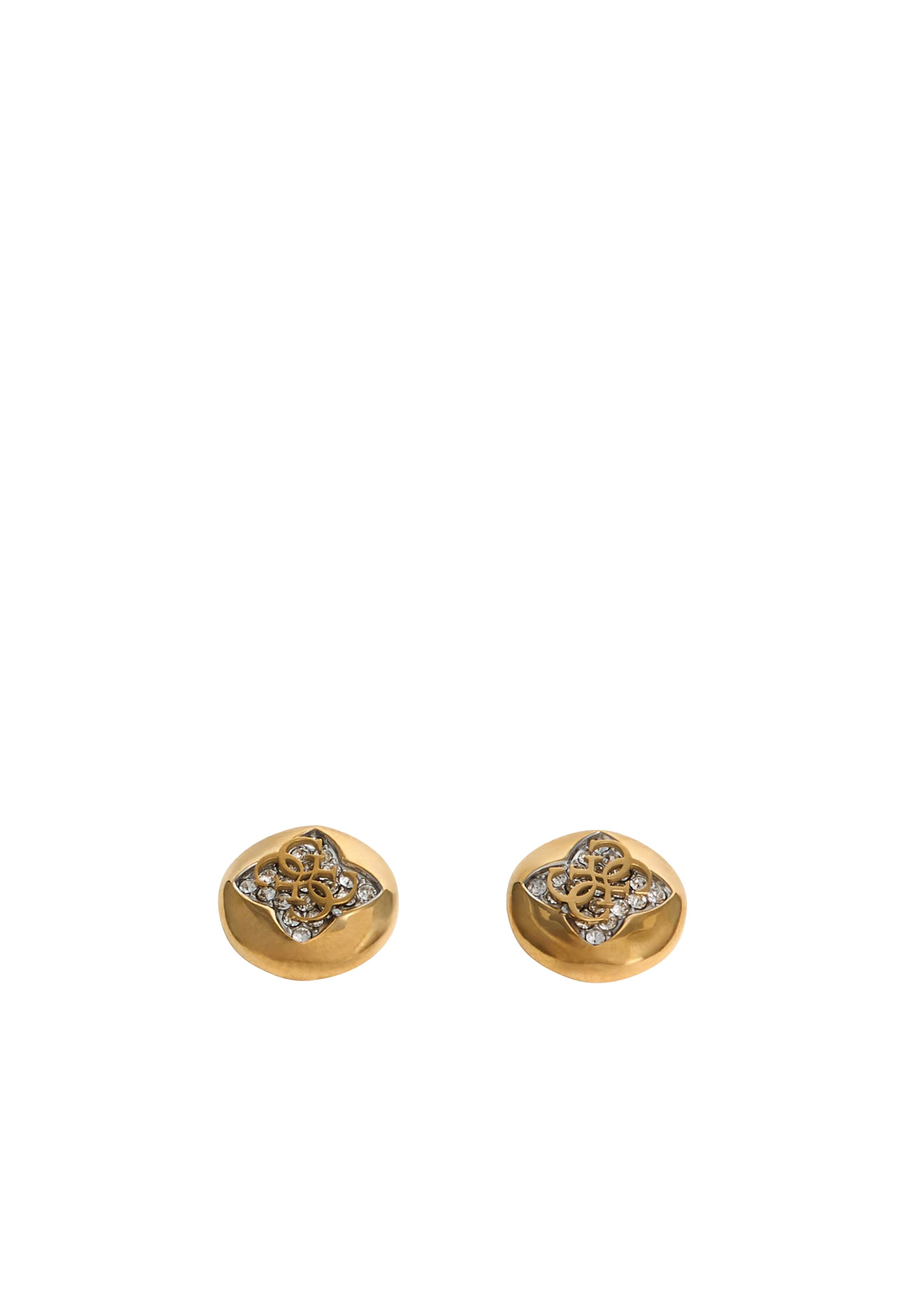 GUESS Ohrringe 'Bloom' in Gold: Vorderseite
