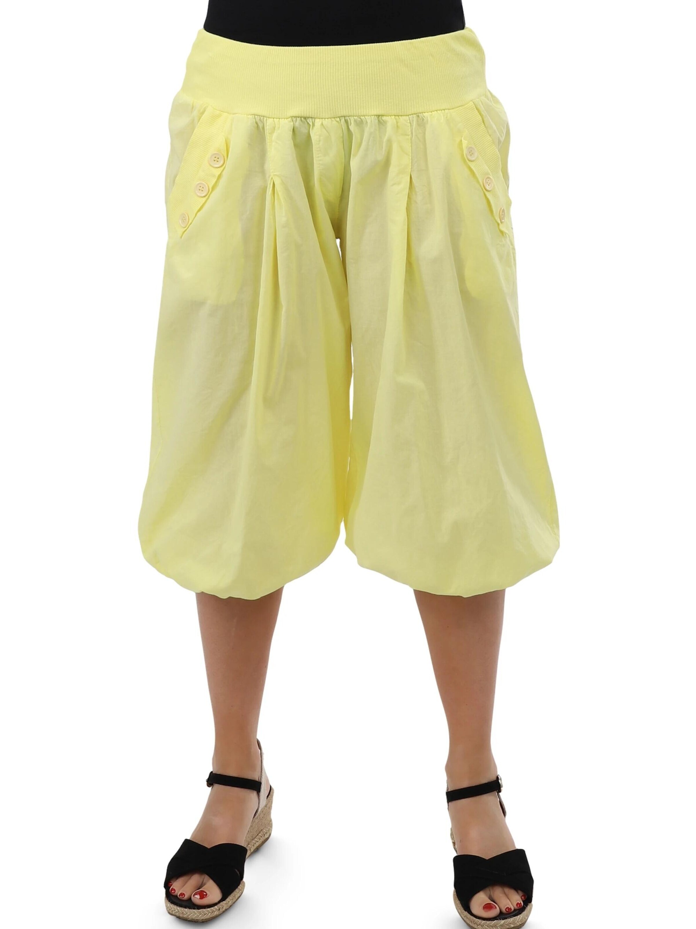 malito more than fashion Loose fit Harem Pants in Yellow