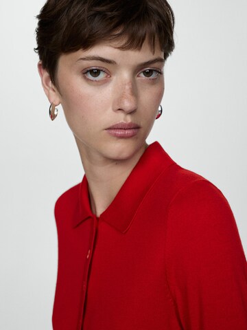 MANGO Strickjacke 'PACO' in Rot