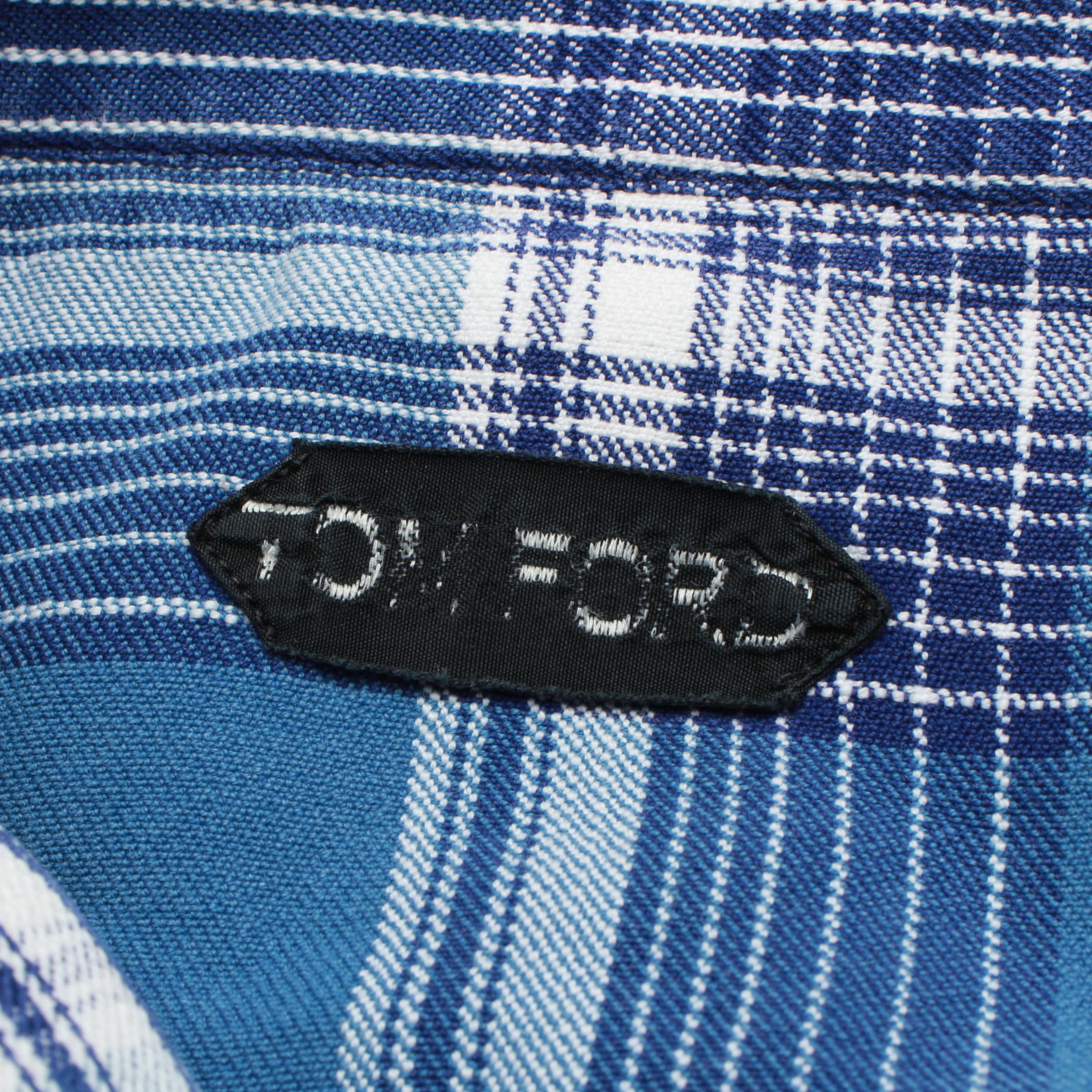 Tom Ford Button Up Shirt in M in Beige